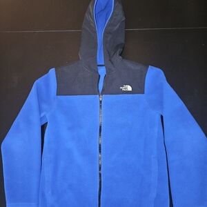 Teen Boys / Adolescents Hooded Full Zip Fleece Jacket Size Large
